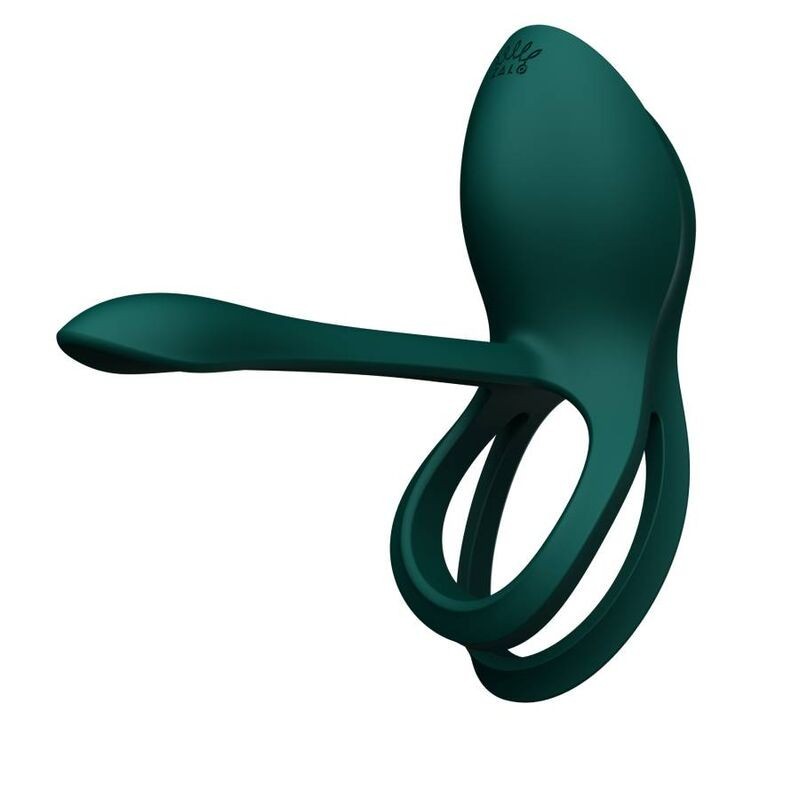 Zalo - Anello Per Coppie Vibranti Bayek Verde - ZALO - Anelli Fallici | erosidea.com