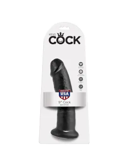 King Cock - 9 Dildo Nero 22.9 Cm