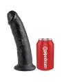 King Cock - 9 Dildo Nero 22.9 Cm - KING COCK - Dildo Realistici | erosidea.com
