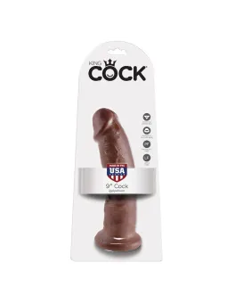 King Cock - 9 Dildo Marrone 22.9 Cm