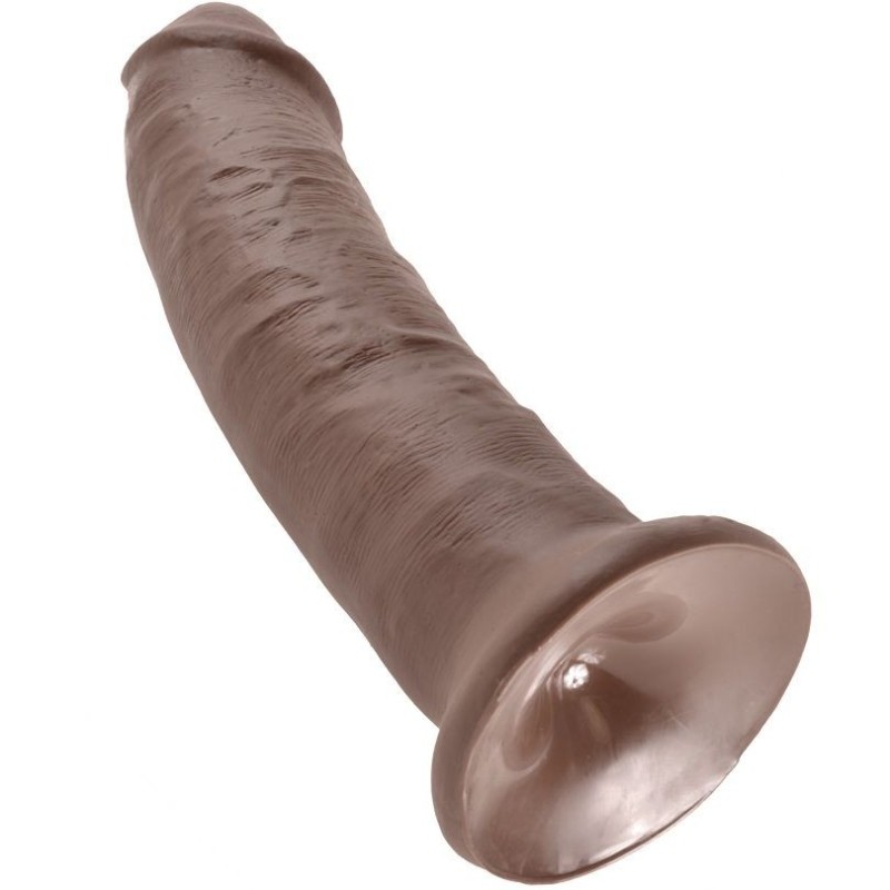King Cock - 9 Dildo Marrone 22.9 Cm - KING COCK - Dildo Realistici | erosidea.com