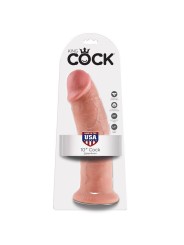 King Cock - 10 Dildo Flesh 25.4 Cm - KING COCK - Dildo Realistici | erosidea.com