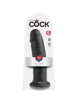 King Cock - 10 Dildo Nero 25 Cm