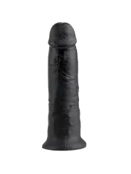 King Cock - 10 Dildo Nero 25 Cm - KING COCK - Dildo Realistici | erosidea.com