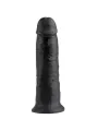 King Cock - 10 Dildo Nero 25 Cm - KING COCK - Dildo Realistici | erosidea.com