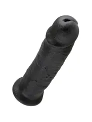 King Cock - 10 Dildo Nero 25 Cm - KING COCK - Dildo Realistici | erosidea.com