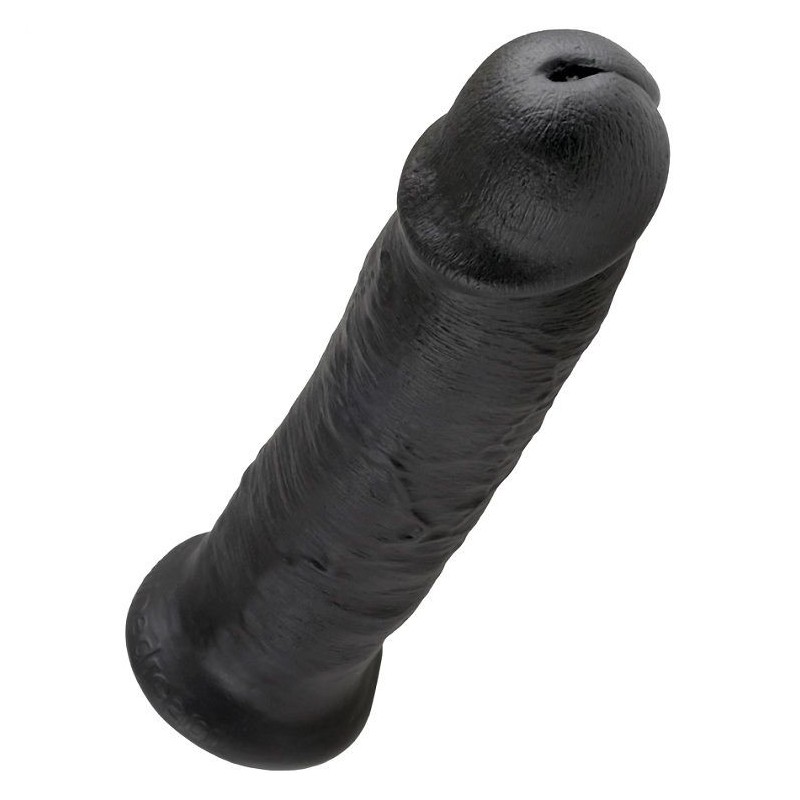 King Cock - 10 Dildo Nero 25 Cm - KING COCK - Dildo Realistici | erosidea.com
