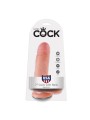 King Cock - 7 Dildo Flesh Con Sfere 17.8 Cm - KING COCK - Dildo Realistici | erosidea.com
