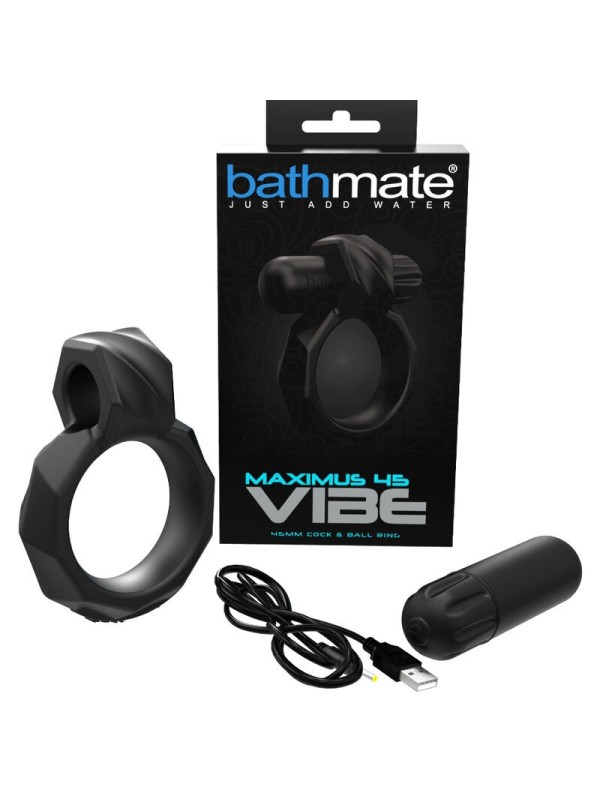 Bathmate - Anello Vibe Maximus 45 - BATHMATE - Pompe e Sviluppatori Pene | erosidea.com