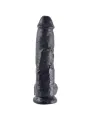 King Cock - 10 Dildo Nero Con Sfere 25.4 Cm - KING COCK - Dildo Maxi | erosidea.com