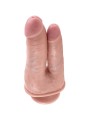 King Cock - Doppio Penetratore Carne - KING COCK - Dildo Doppi | erosidea.com