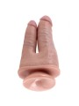 King Cock - Doppio Penetratore Carne - KING COCK - Dildo Doppi | erosidea.com