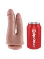 King Cock - Doppio Penetratore Carne - KING COCK - Dildo Doppi | erosidea.com