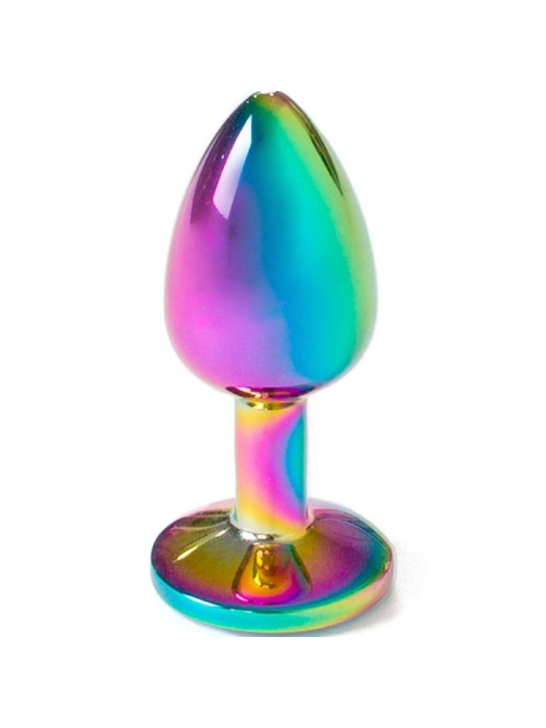Secretplay - Tappo In Metallo Rainbow Taglia Piccola 7 Cm - SECRETPLAY TOYS - Plug e Catene Anali | erosidea.com