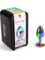 Secretplay - Tappo In Metallo Rainbow Taglia Piccola 7 Cm - SECRETPLAY TOYS - Plug e Catene Anali | erosidea.com