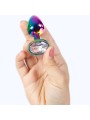Secretplay - Tappo In Metallo Rainbow Taglia Piccola 7 Cm - SECRETPLAY TOYS - Plug e Catene Anali | erosidea.com