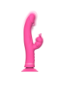 Vibratore Intense Julio Rabbit In Silicone Rosa - INTENSE FUN - Vibratori Rabbit | erosidea.com