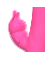 Vibratore Intense Julio Rabbit In Silicone Rosa - INTENSE FUN - Vibratori Rabbit | erosidea.com