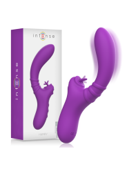 Vibratore Intense Flessibile Harry Con Lingua Viola - INTENSE FUN - Vibratori | erosidea.com