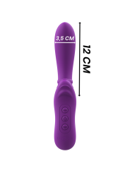 Vibratore Intense Flessibile Harry Con Lingua Viola - INTENSE FUN - Vibratori | erosidea.com