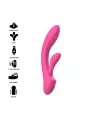 Vibratore Intense Luigi Rabbit Silicone Liquido Rosa - INTENSE - Vibratori Rabbit | erosidea.com