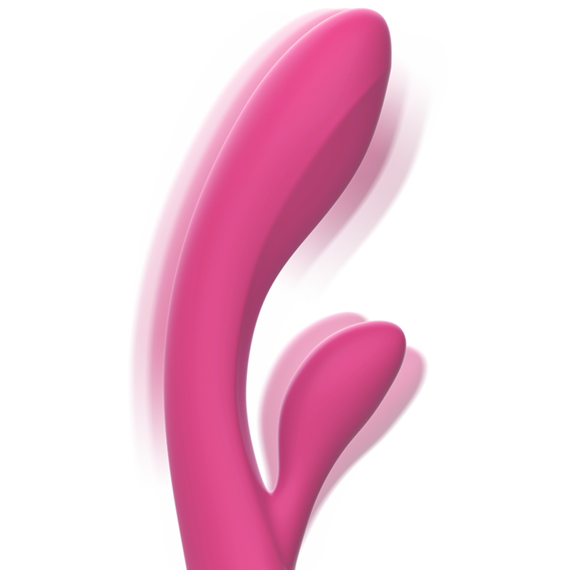 Vibratore Intense Luigi Rabbit Silicone Liquido Rosa - INTENSE - Vibratori Rabbit | erosidea.com