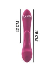 Vibratore Intense Luigi Rabbit Silicone Liquido Rosa - INTENSE - Vibratori Rabbit | erosidea.com