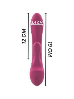 Armony - Meteror Dildo Vibratore Rabbit Rotator Fucsia - ARMONY VIBRATORS - Vibratori Rabbit | erosidea.com