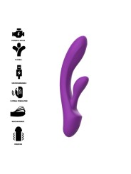 Vibratore Intense Luigi Rabbit Silicone Liquido Viola - INTENSE FUN - Vibratori Rabbit | erosidea.com
