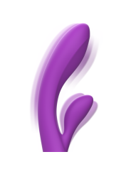 Vibratore Intense Luigi Rabbit Silicone Liquido Viola - INTENSE FUN - Vibratori Rabbit | erosidea.com