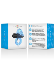 Intense - Anello Vibrante Fry Blu - INTENSE COUPLES TOYS - Anelli Fallici | erosidea.com