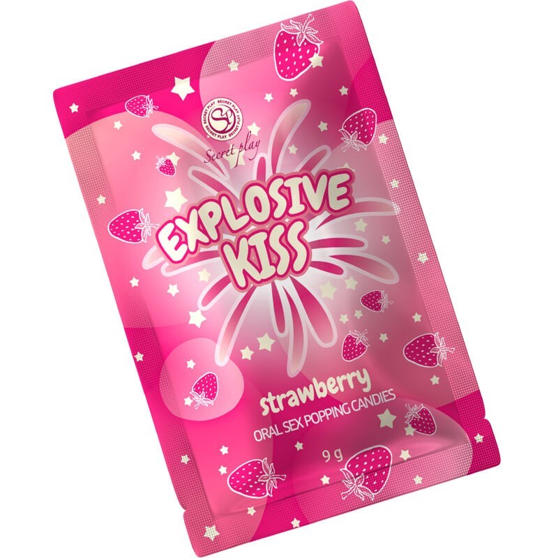 Secretplay - Caramelle Esplosive Alla Fragola - SECRETPLAY COSMETIC - Aromatizzati e Commestibili | erosidea.com