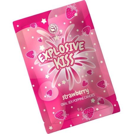 Secretplay - Caramelle Esplosive Alla Fragola - SECRETPLAY COSMETIC - Aromatizzati e Commestibili | erosidea.com