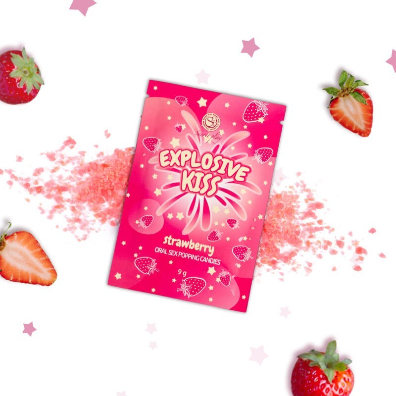Secretplay - Caramelle Esplosive Alla Fragola - SECRETPLAY COSMETIC - Aromatizzati e Commestibili | erosidea.com