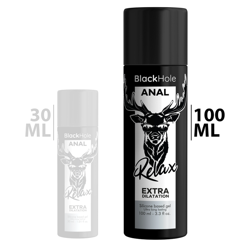 Black Hole - Gel Silicone Base Dilatazione Anale 100 Ml - BLACK HOLE - Anali | erosidea.com