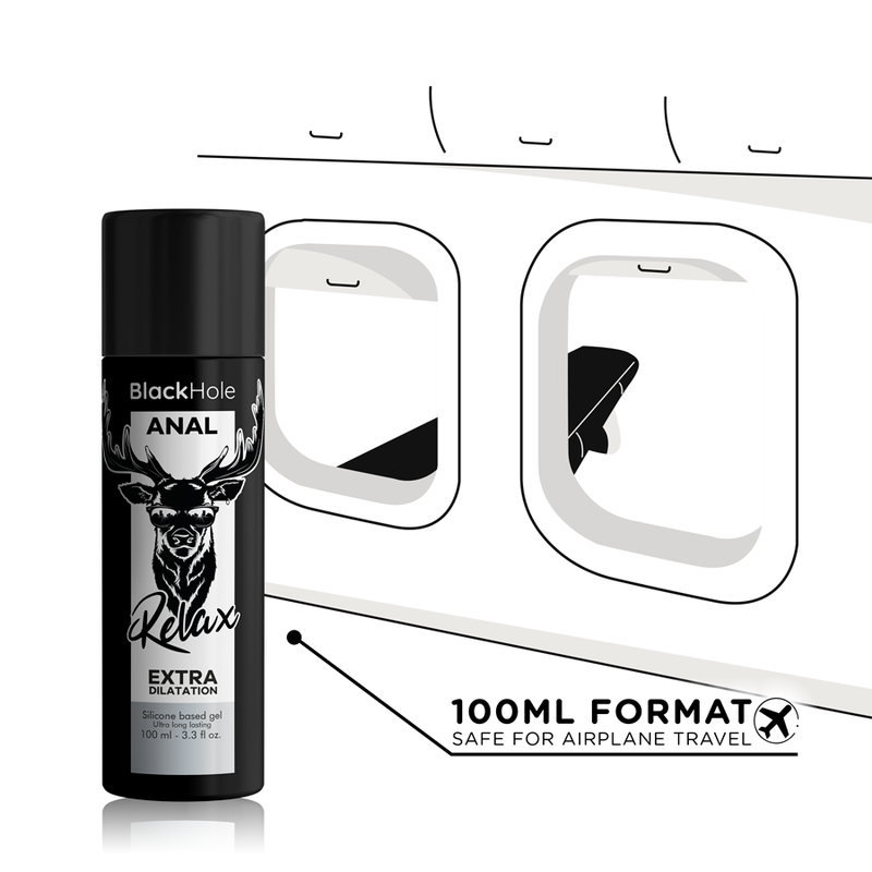 Black Hole - Gel Silicone Base Dilatazione Anale 100 Ml - BLACK HOLE - Anali | erosidea.com