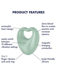 Satisfyer - Coppia Perfetta 3 Verdi - SATISFYER VIBRATOR - Stimolatori | erosidea.com