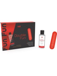 Intt Releases - Kit Doppio Divertimento Con Bullet Vibrante E Gel Da Massaggio Alla Fragola - INTT RELEASES - Kit del piacere e Giochi Erotici | erosidea.com