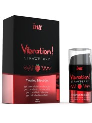 Vibratore Liquido Intt Vibration Fragola 15 Ml - INTT UNISEX AROUSAL GEL - Vibratori Liquidi | erosidea.com