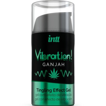 Vibratore Liquido Intt Vibration Cannabis 15 Ml - INTT UNISEX AROUSAL GEL - Vibratori Liquidi | erosidea.com