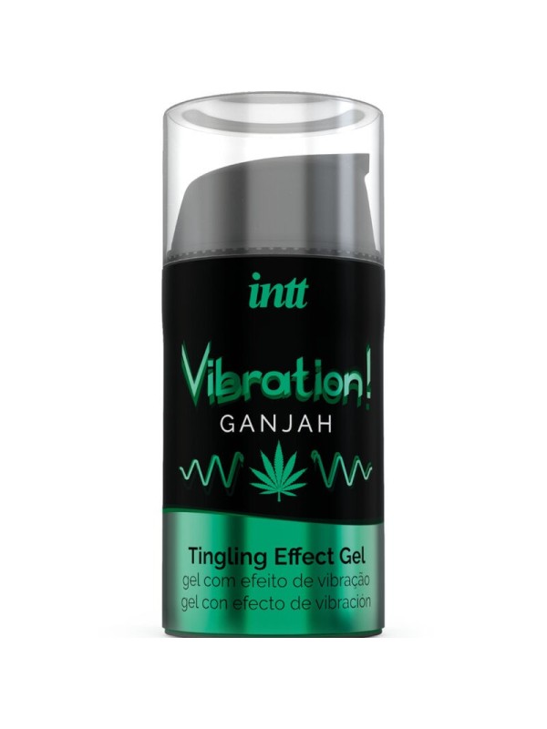 Vibratore Liquido Intt Vibration Cannabis 15 Ml - INTT UNISEX AROUSAL GEL - Vibratori Liquidi | erosidea.com