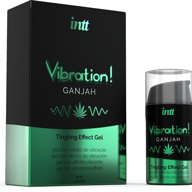 Vibratore Liquido Intt Vibration Cannabis 15 Ml - INTT UNISEX AROUSAL GEL - Vibratori Liquidi | erosidea.com