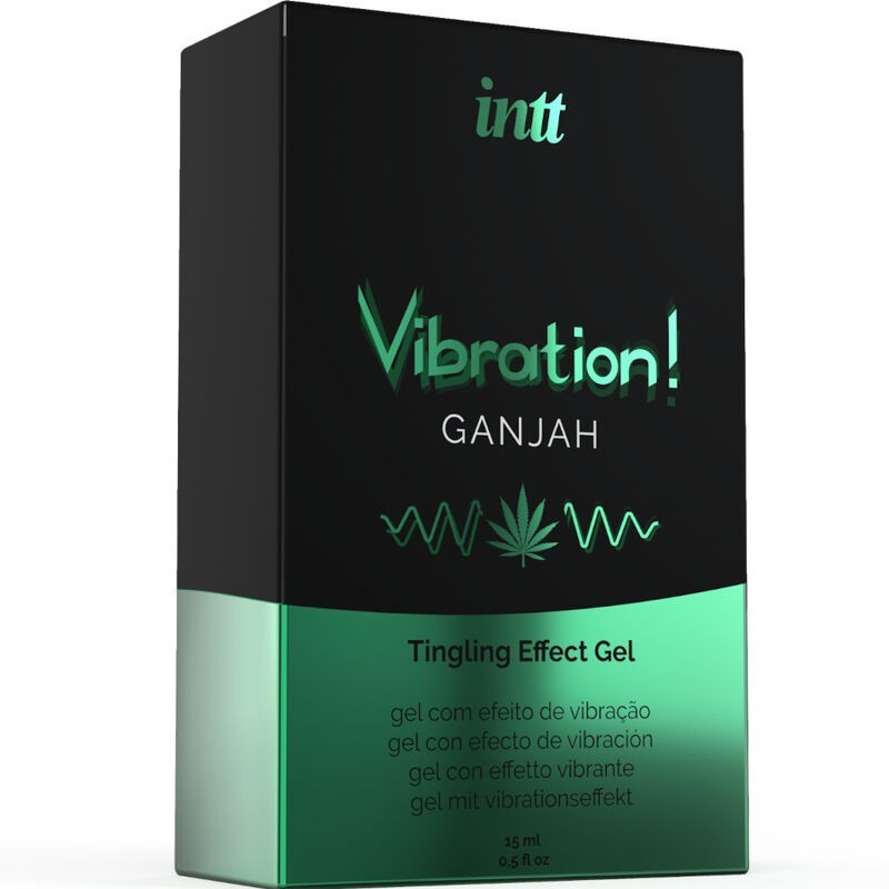 Vibratore Liquido Intt Vibration Cannabis 15 Ml - INTT UNISEX AROUSAL GEL - Vibratori Liquidi | erosidea.com