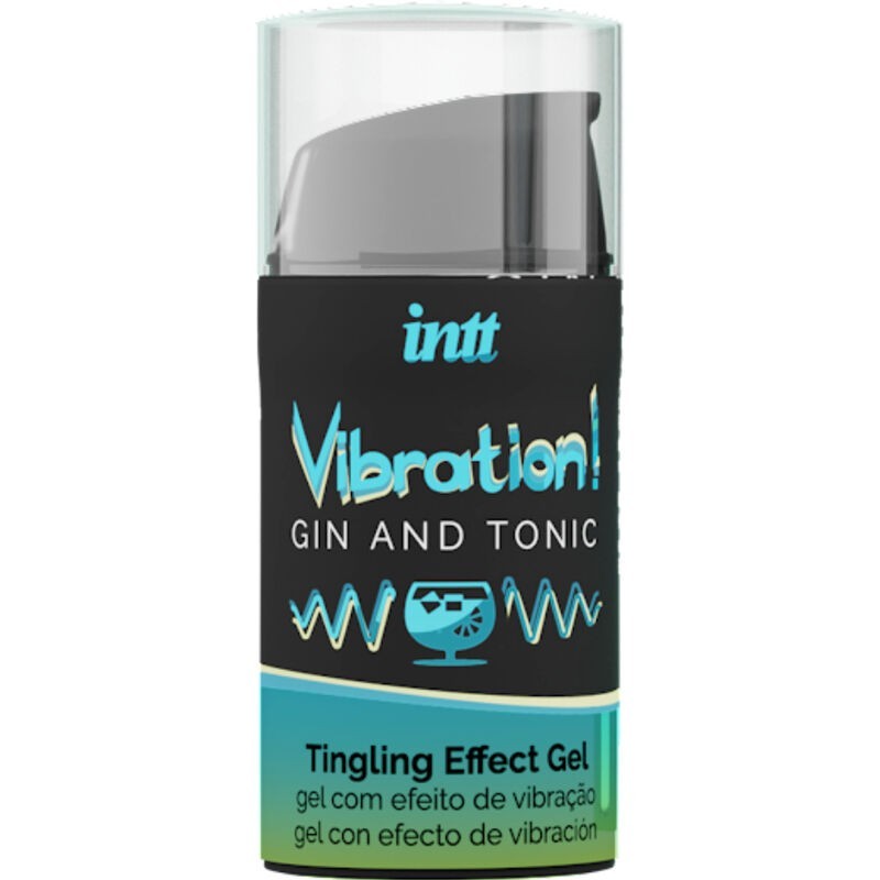 Vibratore Liquido Intt Vibration Gin&Tonic 15 Ml - INTT UNISEX AROUSAL GEL - Vibratori Liquidi | erosidea.com