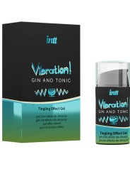 Vibratore Liquido Intt Vibration Gin&Tonic 15 Ml - INTT UNISEX AROUSAL GEL - Vibratori Liquidi | erosidea.com