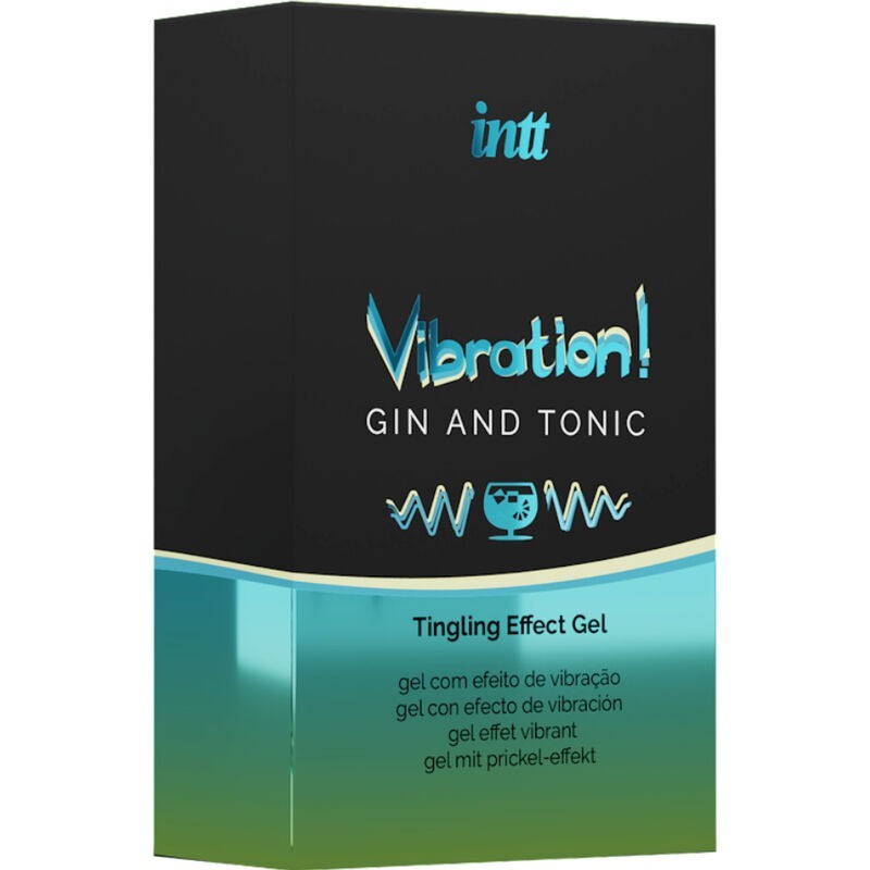 Vibratore Liquido Intt Vibration Gin&Tonic 15 Ml - INTT UNISEX AROUSAL GEL - Vibratori Liquidi | erosidea.com