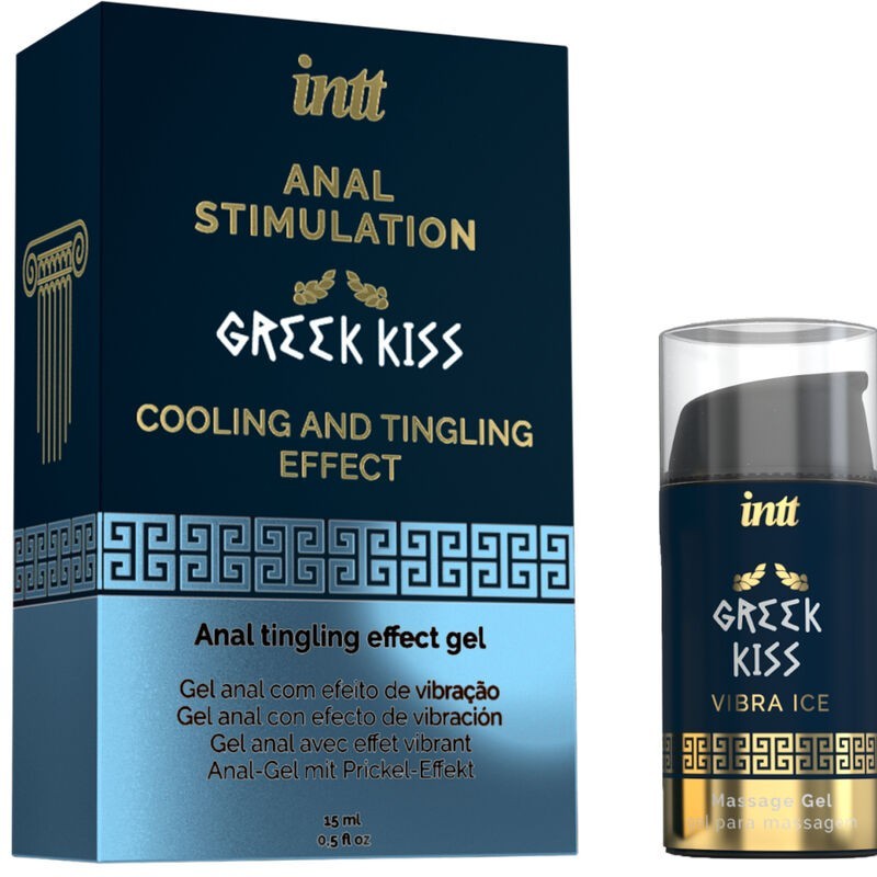 Stimolante Anale Intt Greek Kiss Menta Gel 15Ml - INTT UNISEX AROUSAL GEL - Anali | erosidea.com