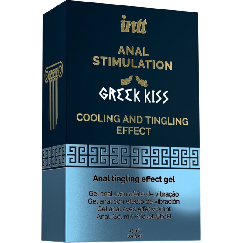Stimolante Anale Intt Greek Kiss Menta Gel 15Ml - INTT UNISEX AROUSAL GEL - Anali | erosidea.com