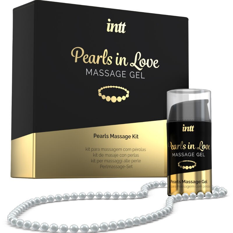 Intt Massage & Oral Sex - Perle Innamorate Con Collana Di Perle E Gel Di Silicone - INTT MASSAGE & ORAL SEX - A Base Silicone | erosidea.com