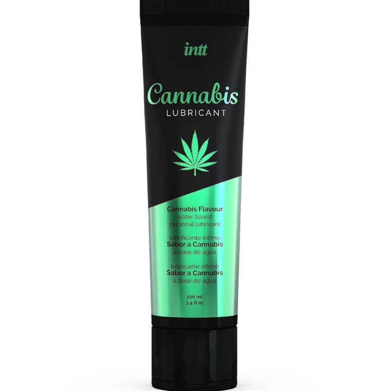 Intt Lubricants - Lubrificante Intimo A Base Acquosa Al Gusto Di Cannabis - INTT LUBRICANTS - Aromatizzati e Commestibili | erosidea.com
